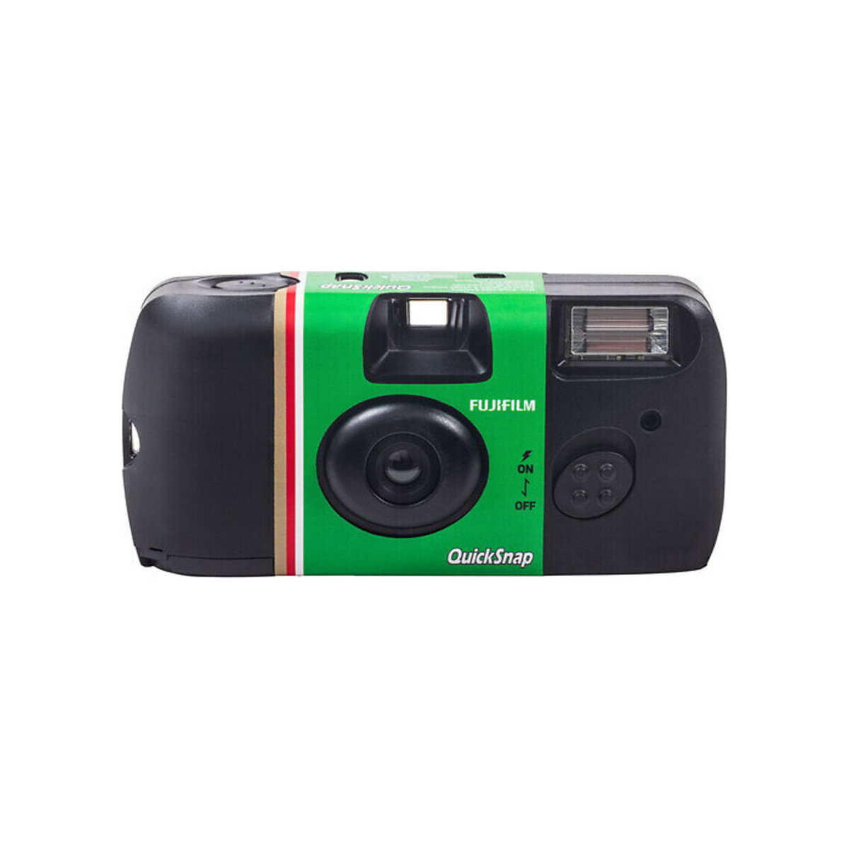 Fujifilm - QuickSnap Flash 400 One-Time-Use Disposable Camera, 27 Exposures