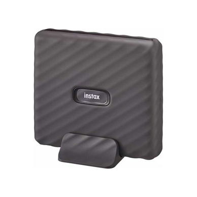 Fujifilm - Instax Link Wide Wireless Photo Printer, Mocha Gray