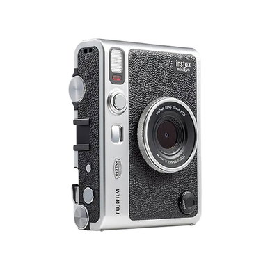 Fujifilm - INSTAX MINI EVO Hybrid Instant Camera, Black
