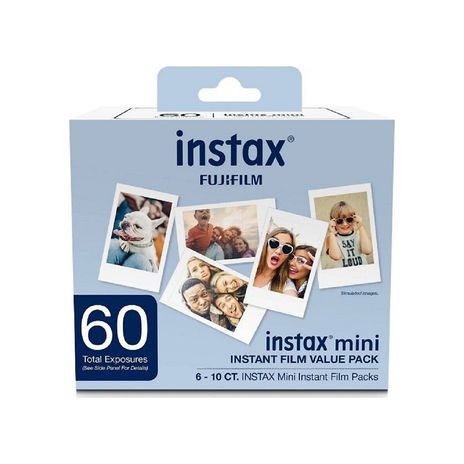 Fujifilm - INSTAX Mini Instant Film Variety Value Pack (60 Exposures)
