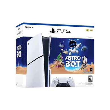 Sony - PlayStation 5 Slim Console, ASTRO BOT Bundle - White