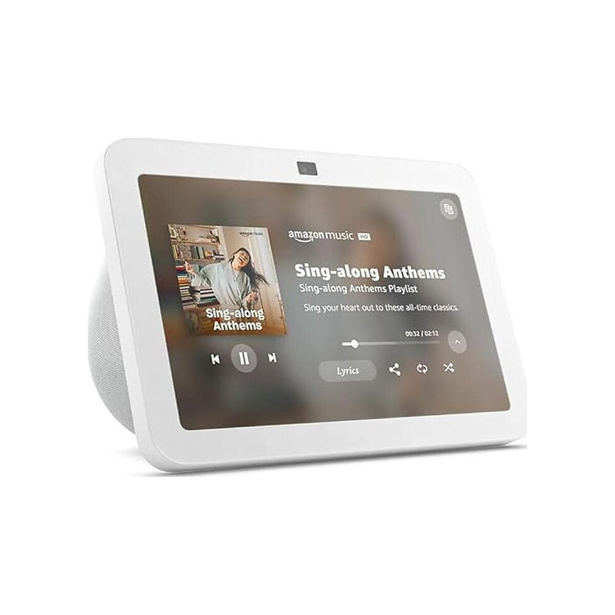 Amazon - Echo Show 8 Smart Display with Alexa, 3rd Gen - Glacier White