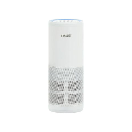 Homedics - Portable Air Purifier TotalClean 4-In-1 UV - White