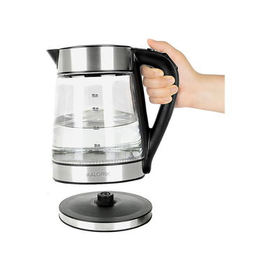 Kalorik - 7-Cup Cordless Glass Electric Kettle