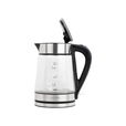 Kalorik - 1.7L Rapid Boil Electric Kettle with Blue LED, Stainless Steel Kalorik - 1.7L Rapid Boil Electric Kettle with Blue LED, Stainless Steel