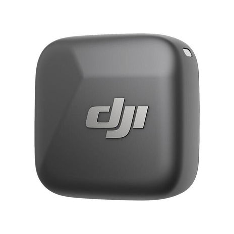 DJI - Mic Mini Clip-On Transmitter with Built-In Microphone 2.4 GHz - Infinity Black