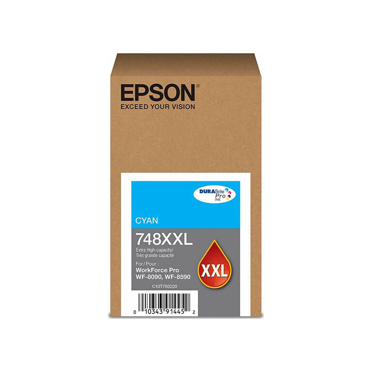Epson - T748 Durabrite Pro Ink