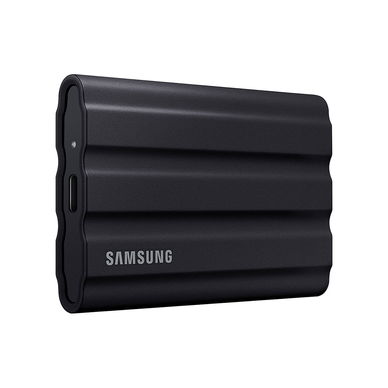 Samsung - 1TB T7 Shield Portable SSD, Black