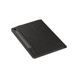 Samsung - Galaxy Tab S10 FE-S9-S9 FE, Smart Book Cover - Black Samsung - Galaxy Tab S10 FE-S9-S9 FE, Smart Book Cover - Black