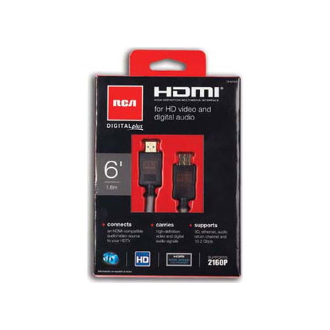 RCA - Digital PlusHDMI Cable