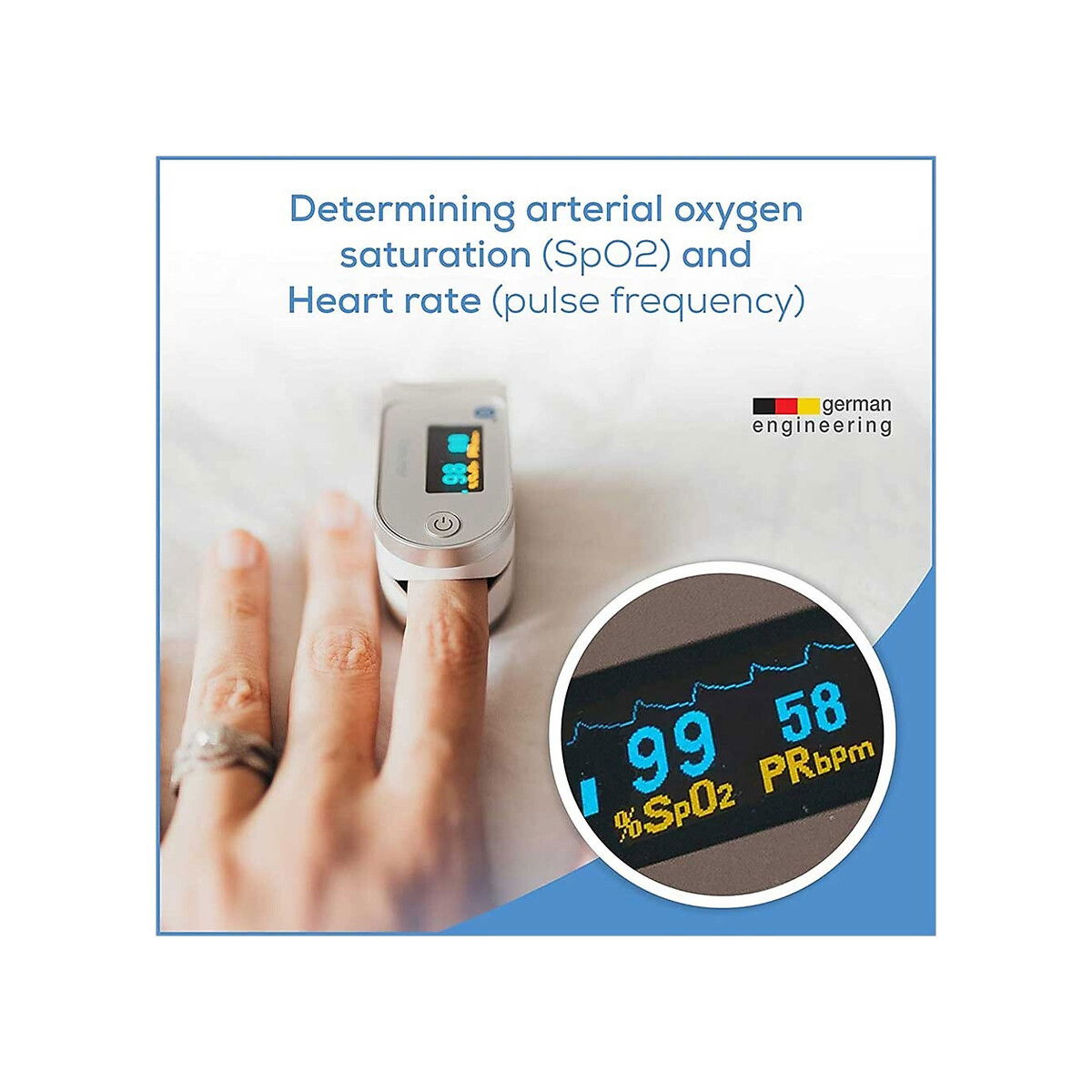 Beurer - Bluetooth Digital fingertip Pulse Oximeter
