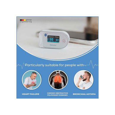 Beurer - Bluetooth Digital fingertip Pulse Oximeter