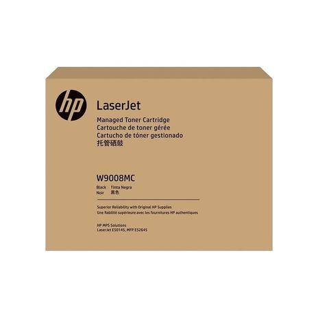 HP - LaserJet w9008mc Black Managed Toner Cartridge