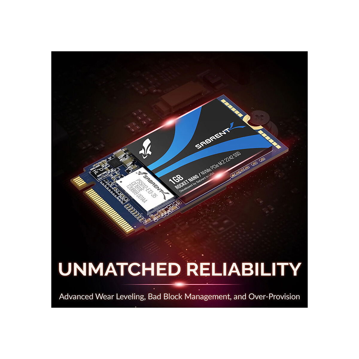 Sabrent - 1TB Rocket M.2 2242 Internal SSD
