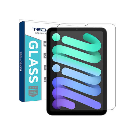 Tech Armor - Ballistic Glass Screen Protector for iPad Mini 6, 8.3" 1 Pack