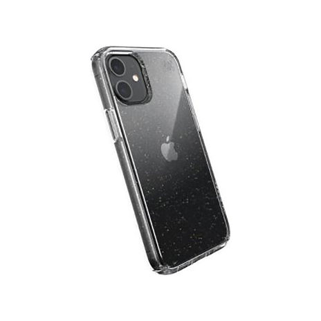 Speck - iPhone 12 Mini Presidio Case, Clear/Gold Glitter