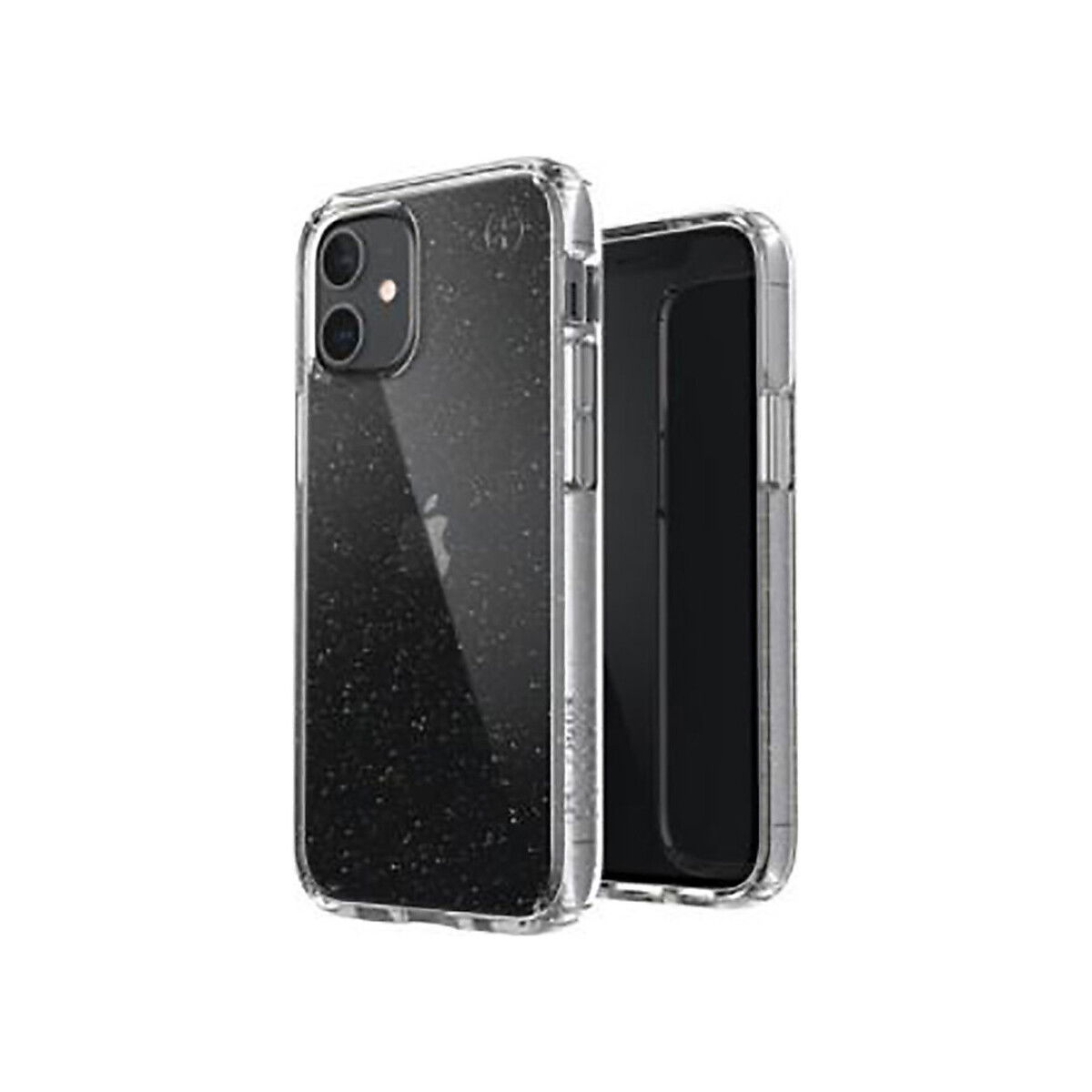 Speck - iPhone 12 Mini Presidio Case, Clear/Gold Glitter