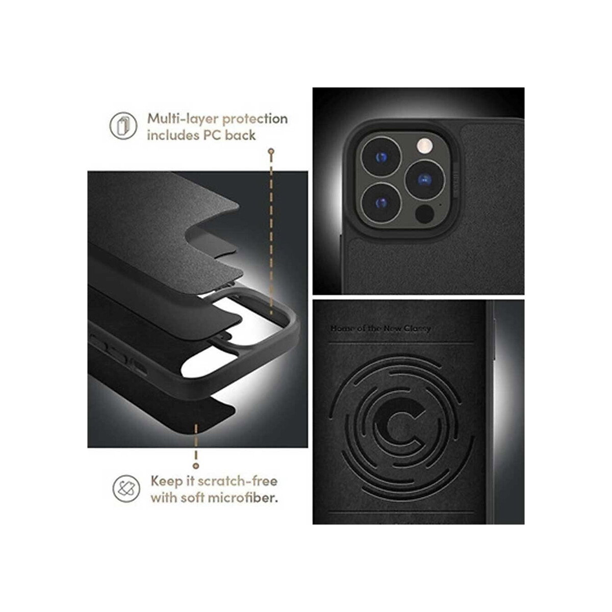 Spigen - Ciel By CYRILL iPhone 13 Pro Case Classic Charm, Black