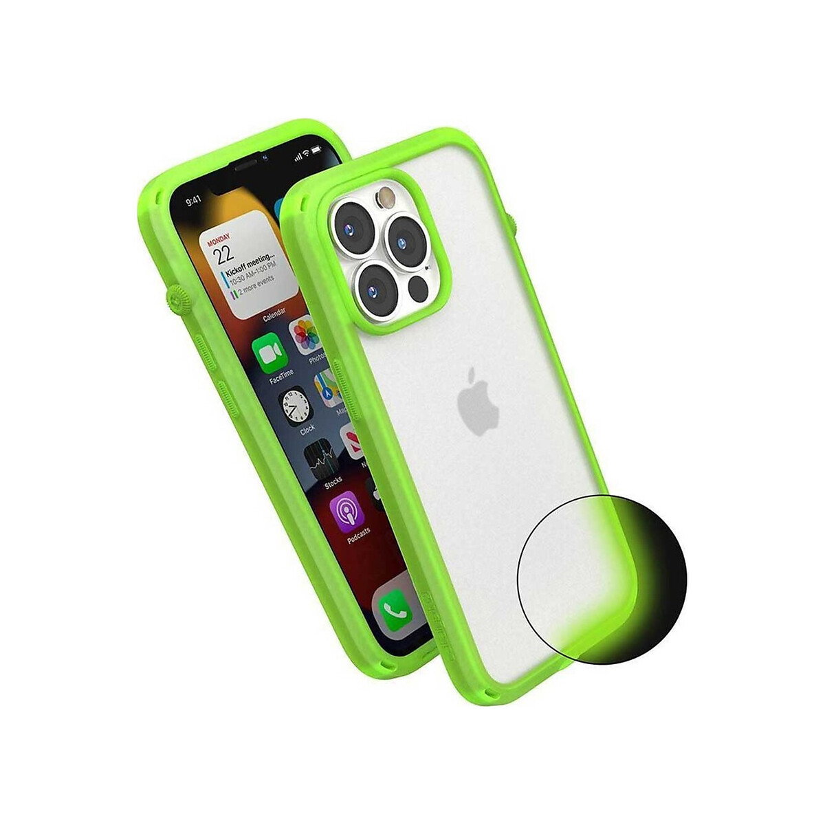 Catalyst - Influence Case For iPhone 13 Pro, Glow in the Dark