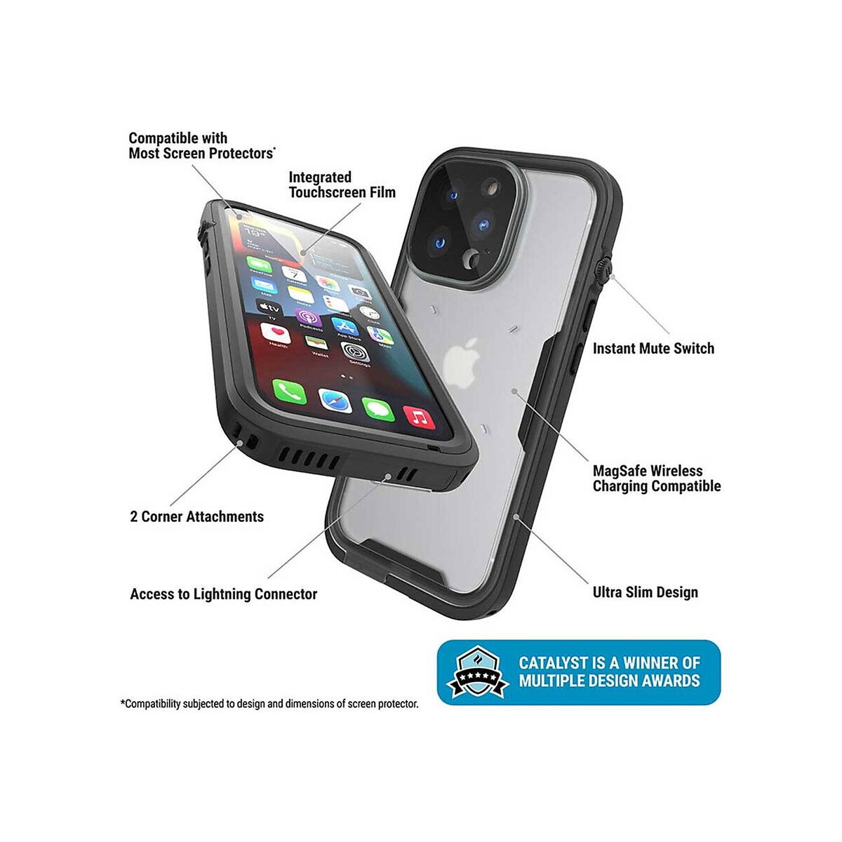 Catalyst - Case, Total Protection Case for iPhone 13 Pro