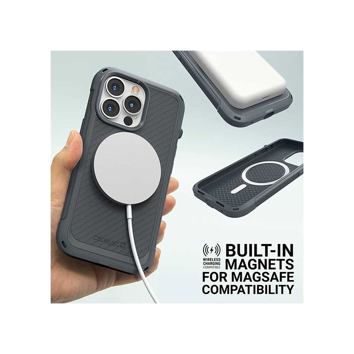 Catalyst - Vibe Case for iPhone 13 Pro, Battleship Gray