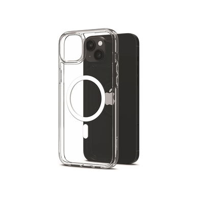 Spigen - Crystal Hybrid iPhone 14 Max Case, Mag Fit, White
