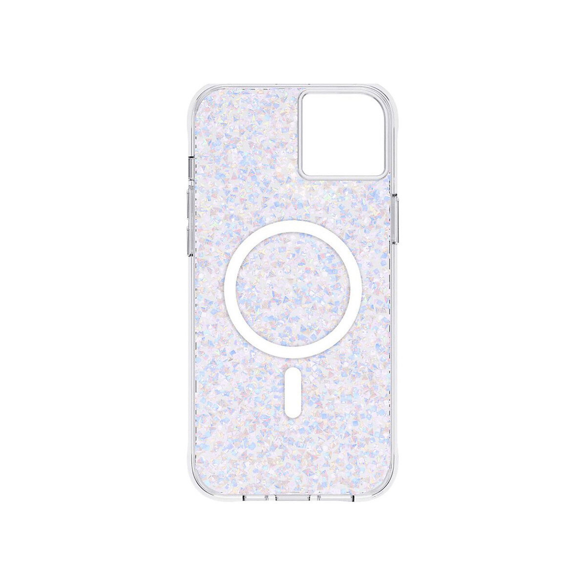 Case-Mate - Antimicrobial Hardshell Case with MagSafe for Apple iPhone 14 Plus, Twinkle Diamond