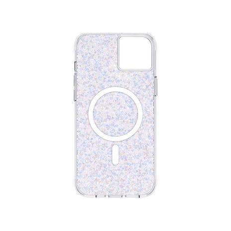 Case-Mate - Antimicrobial Hardshell Case with MagSafe for Apple iPhone 14 Plus, Twinkle Diamond