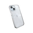 Speck - Slim Case for iPhone 15 Pro Max, Gem Shell - Clear Speck - Slim Case for iPhone 15 Pro Max, Gem Shell - Clear