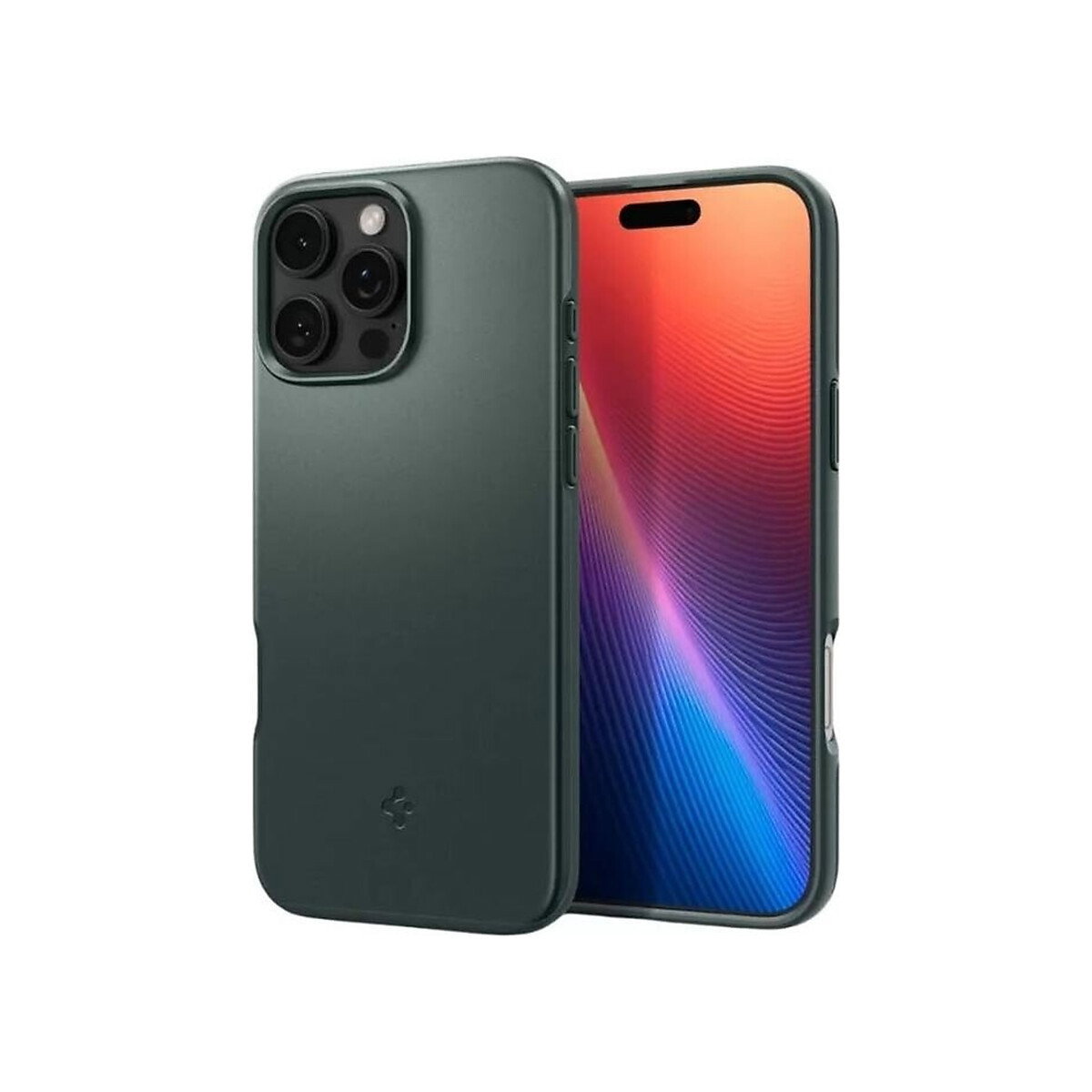 Spigen - Case, MagFit, iPhone 16 Pro Max, 6.9" - Abyss Green