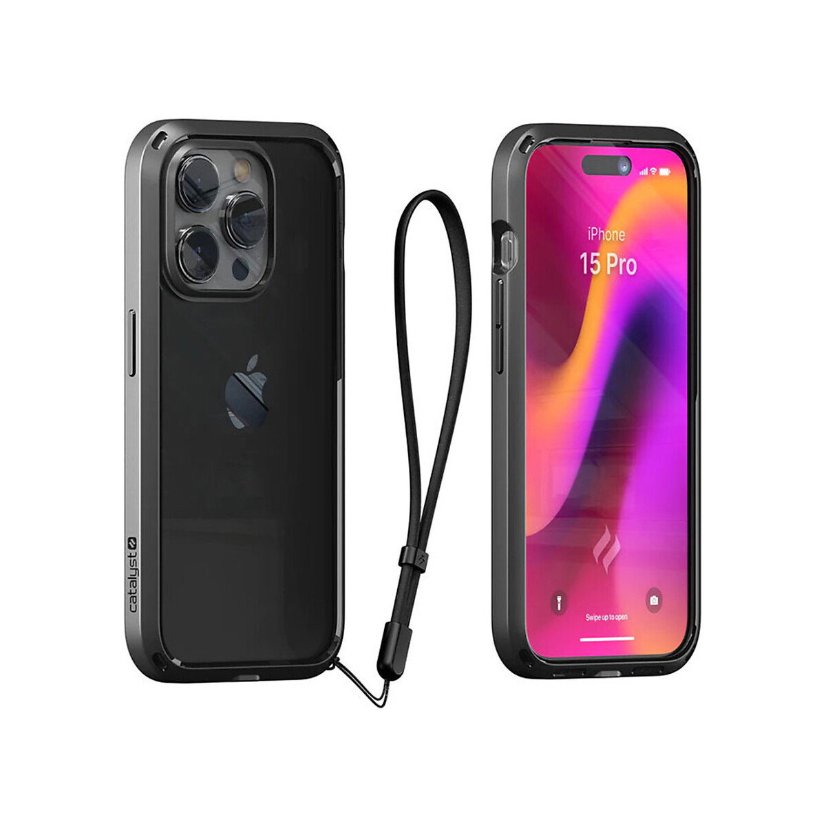 Catalyst - iPhone 15 Pro - Influence Case, Black