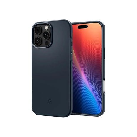 Spigen - Case, iPhone 16 Pro 6.3" Thin Fit Magfit - Metal Slate