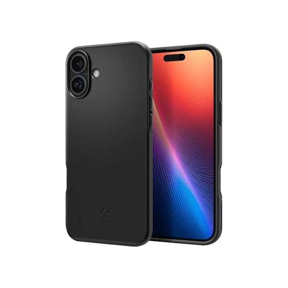 Spigen - Case, iPhone 16 Slim Armor - Black