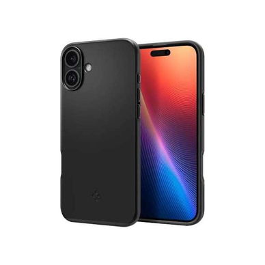 Spigen - Case, iPhone 16 Slim Armor - Black