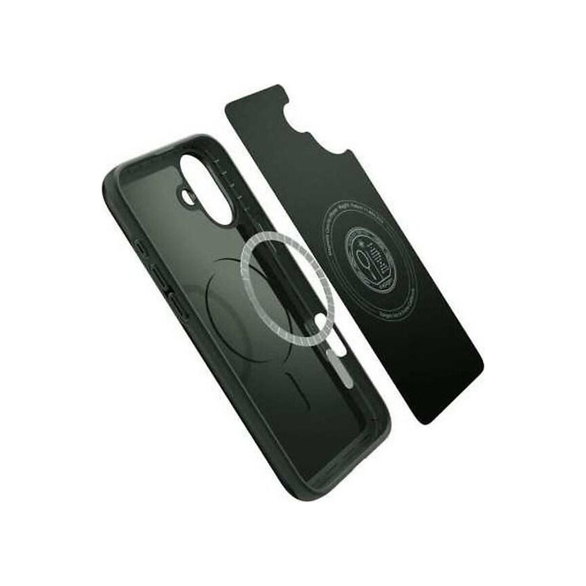 Spigen - Case, iPhone 16 Thin Fit Mag - Green