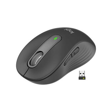 Logitech - Signature M650 L Right Handed Wireless Mouse, Graphite
