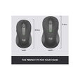 Logitech - Signature M650 L Right Handed Wireless Mouse, Graphite Logitech - Signature M650 L Right Handed Wireless Mouse, Graphite