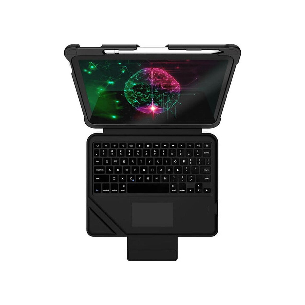 STM - Dux Bluetooth Keyboard Trackpad Case for iPad 10th Gen - Black