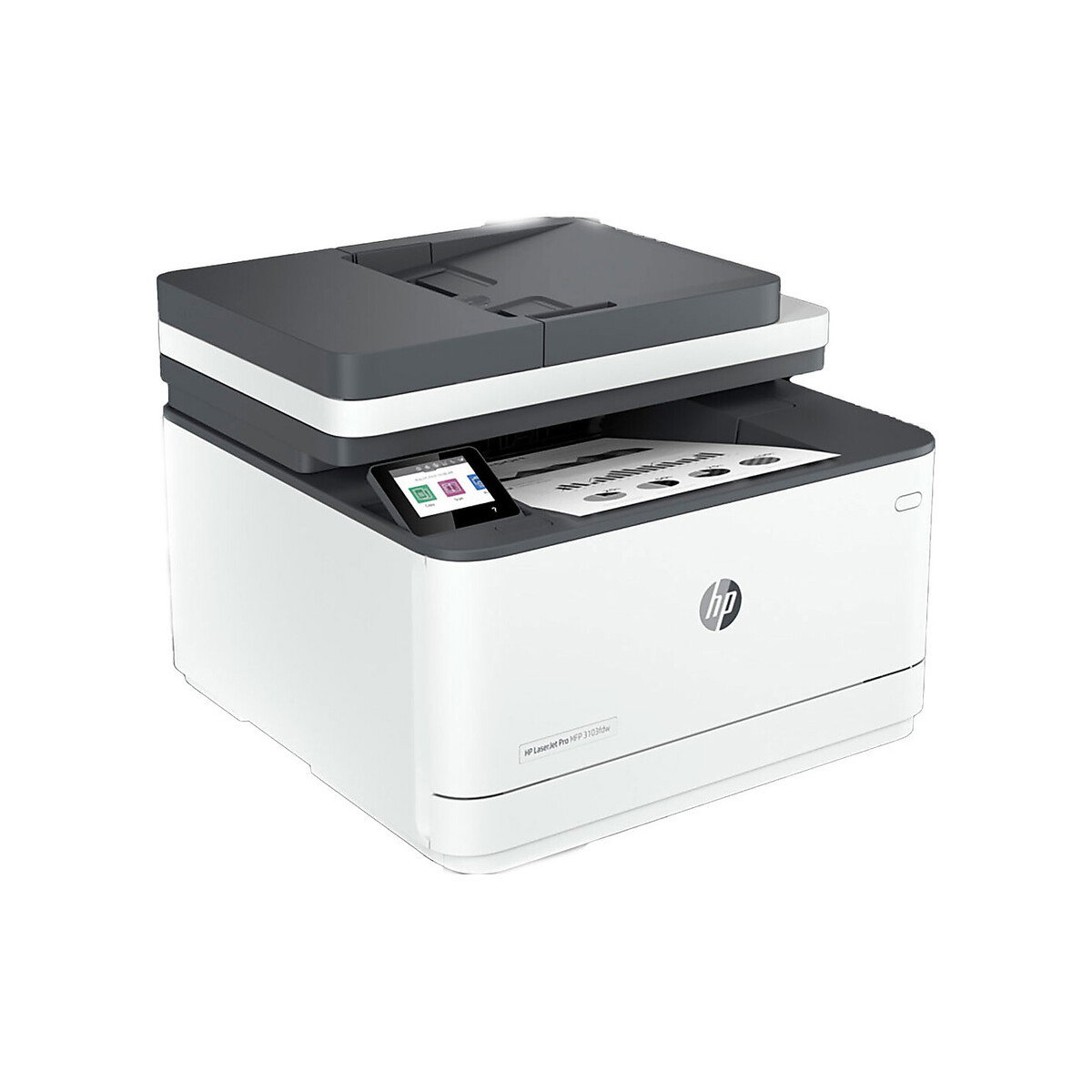 Hewlett-Packard - Laserjet Pro MFP 3101fdw Wireless Black & White Printer with Fax