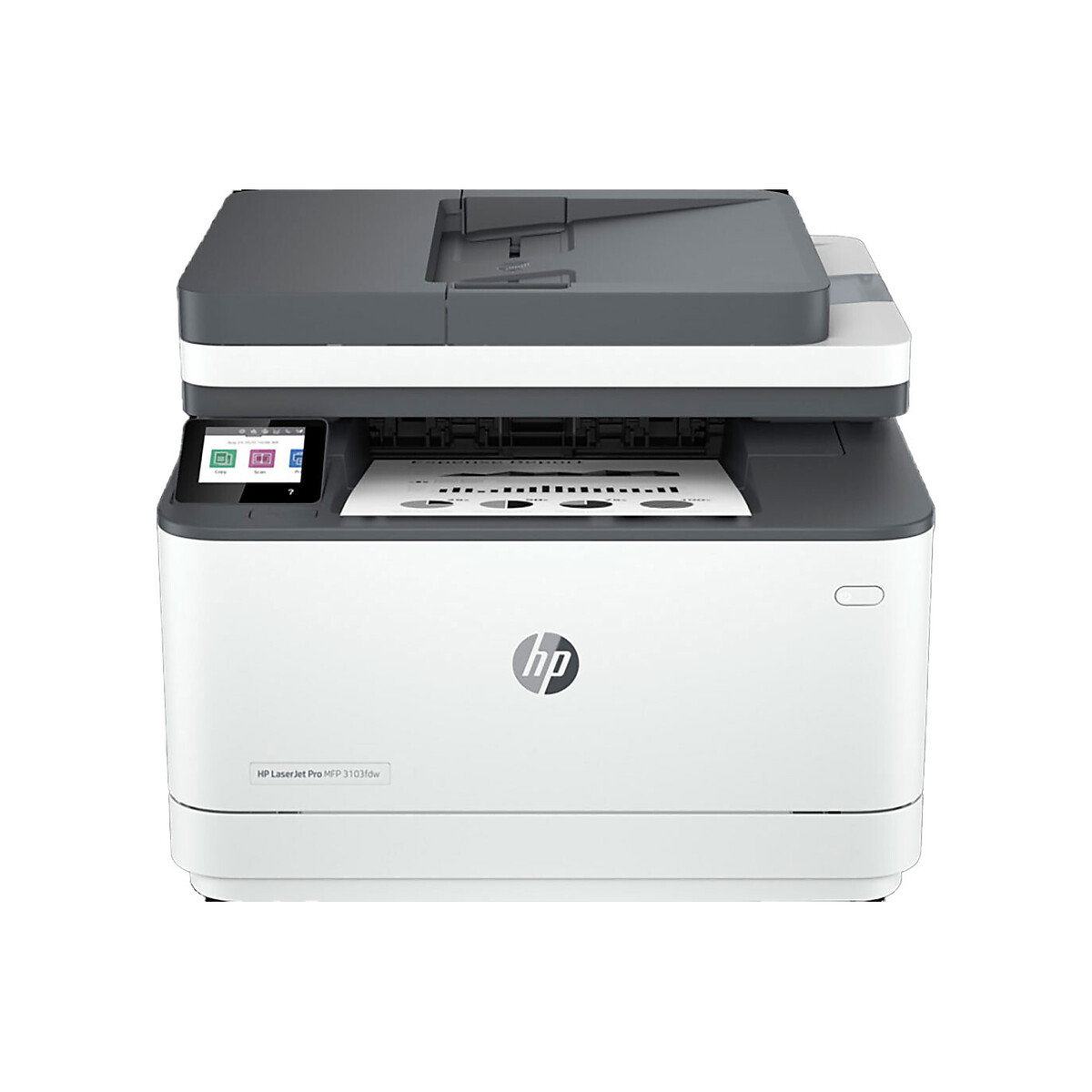 Hewlett-Packard - Laserjet Pro MFP 3101fdw Wireless Black & White Printer with Fax