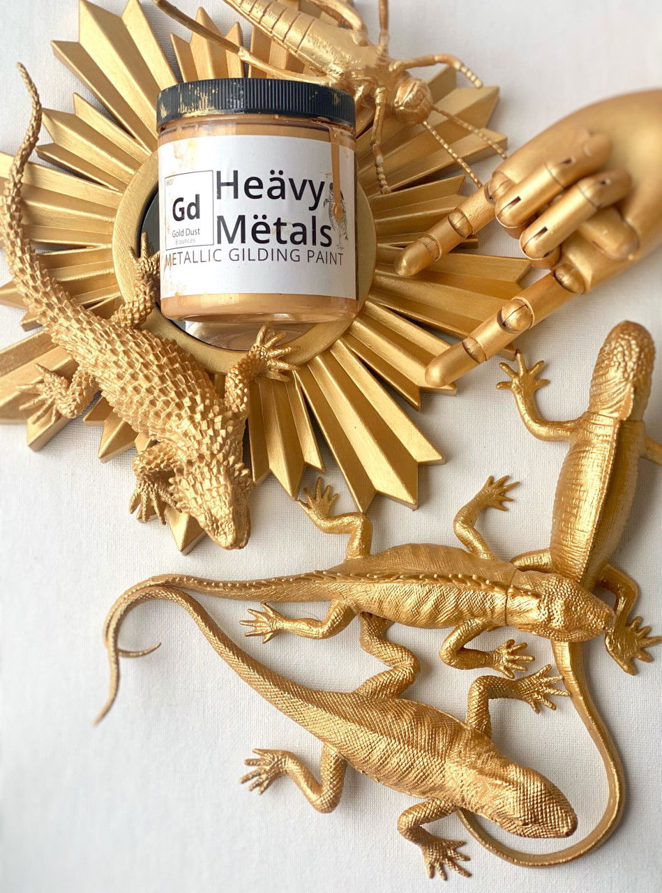 Heävy Mëtals Metallic Gilding Paint