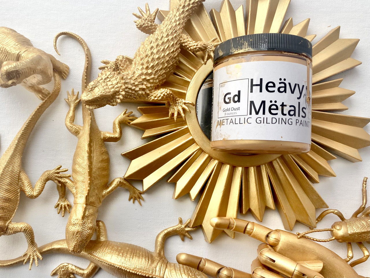 Heävy Mëtals Metallic Gilding Paint