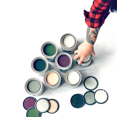 Paint Samples: One Hour Enamel Paint