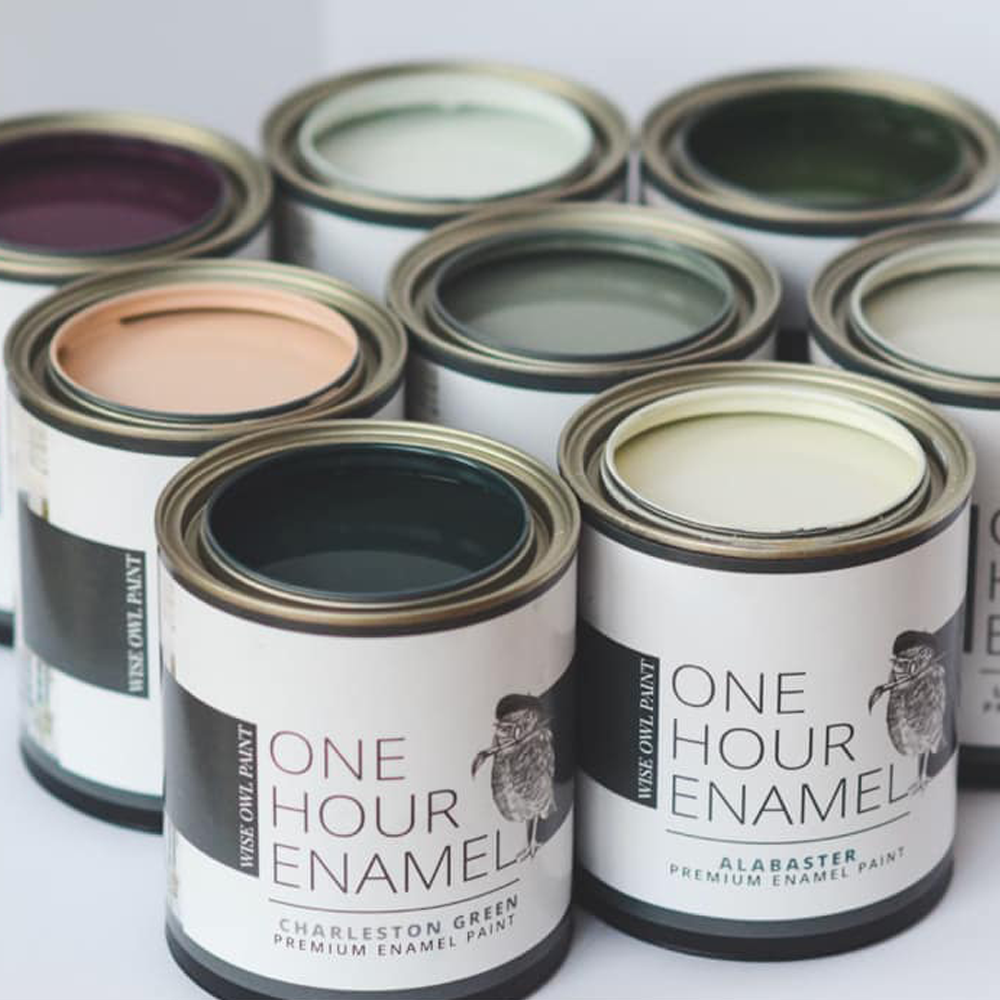 Paint Samples:  One Hour Enamel Paint