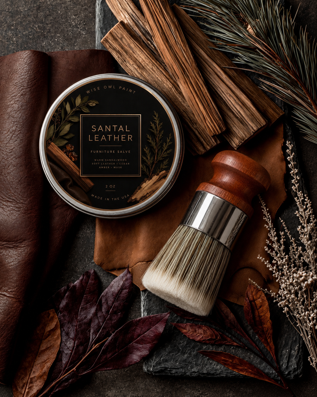 Furniture Salve® and Palm Brush Bundle