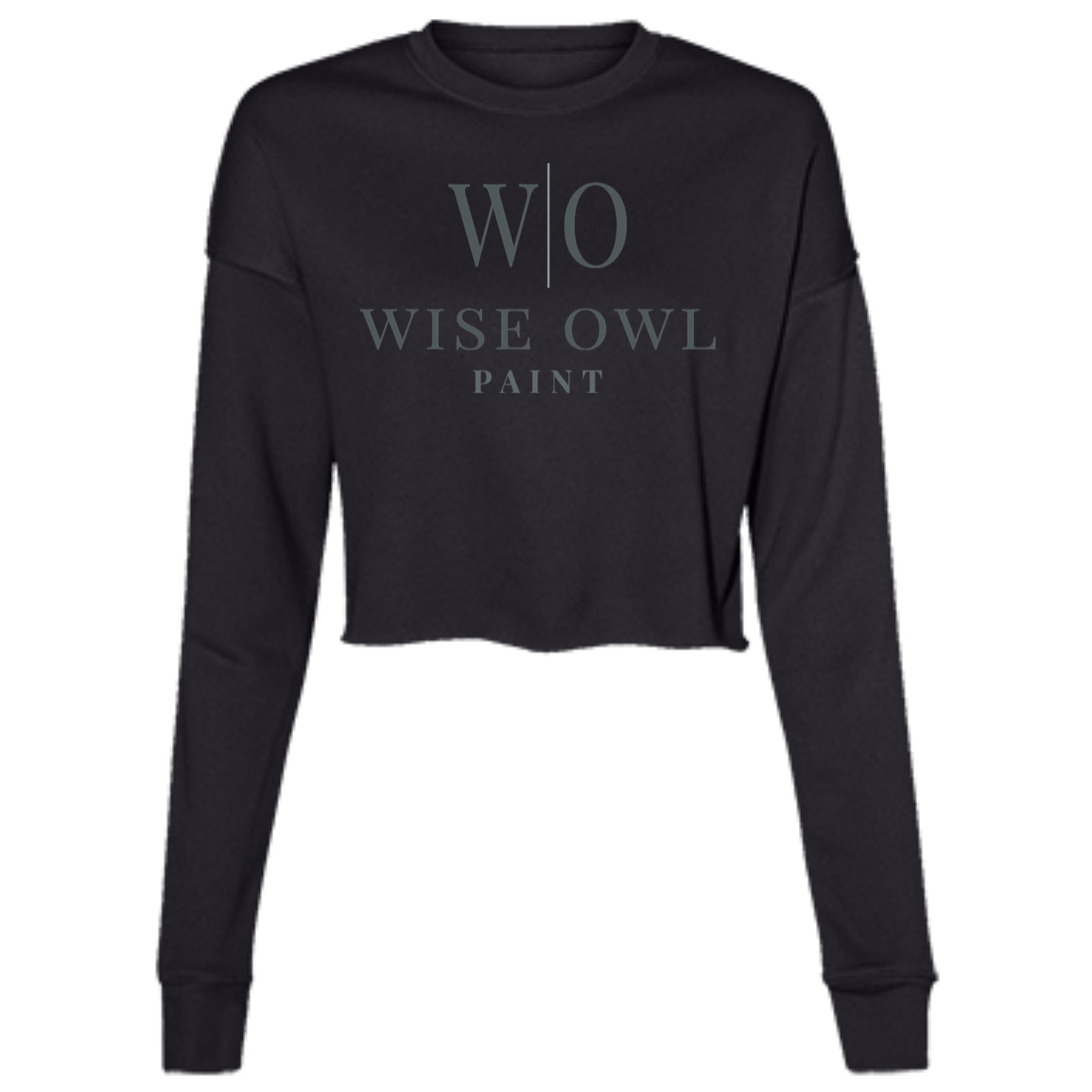 B7503 Bella + Canvas Ladies Cropped Fleece Crew