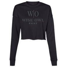 B7503 Bella + Canvas Ladies Cropped Fleece Crew