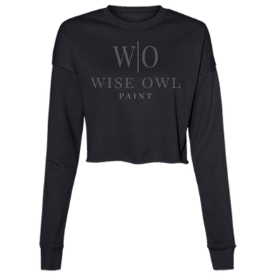 B7503 Bella + Canvas Ladies Cropped Fleece Crew