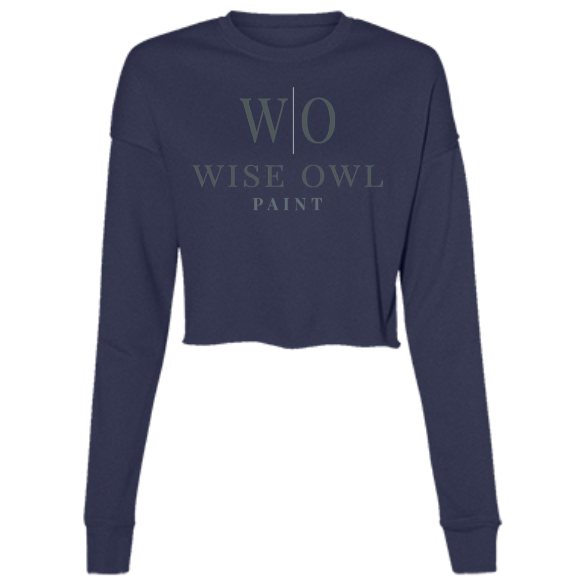 B7503 Bella + Canvas Ladies Cropped Fleece Crew