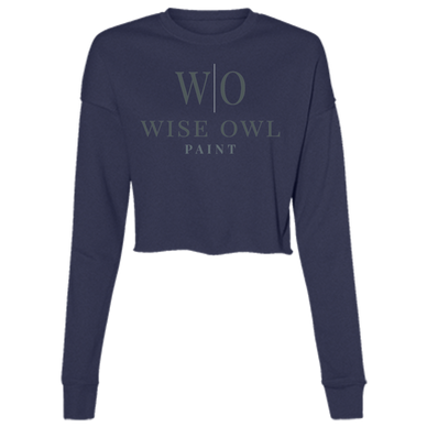 B7503 Bella + Canvas Ladies Cropped Fleece Crew